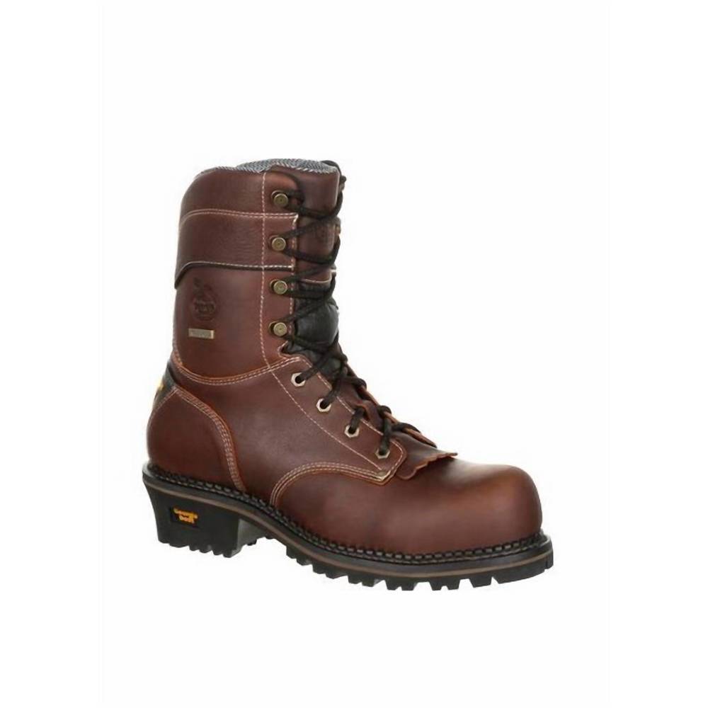 NEW GEORGIA BOOT amp lt logger composite toe waterproof work boot - wide width i